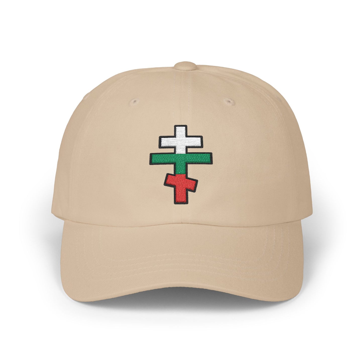 Bulgarian Orthodox Cross Hat – Embroidered Christian Cap