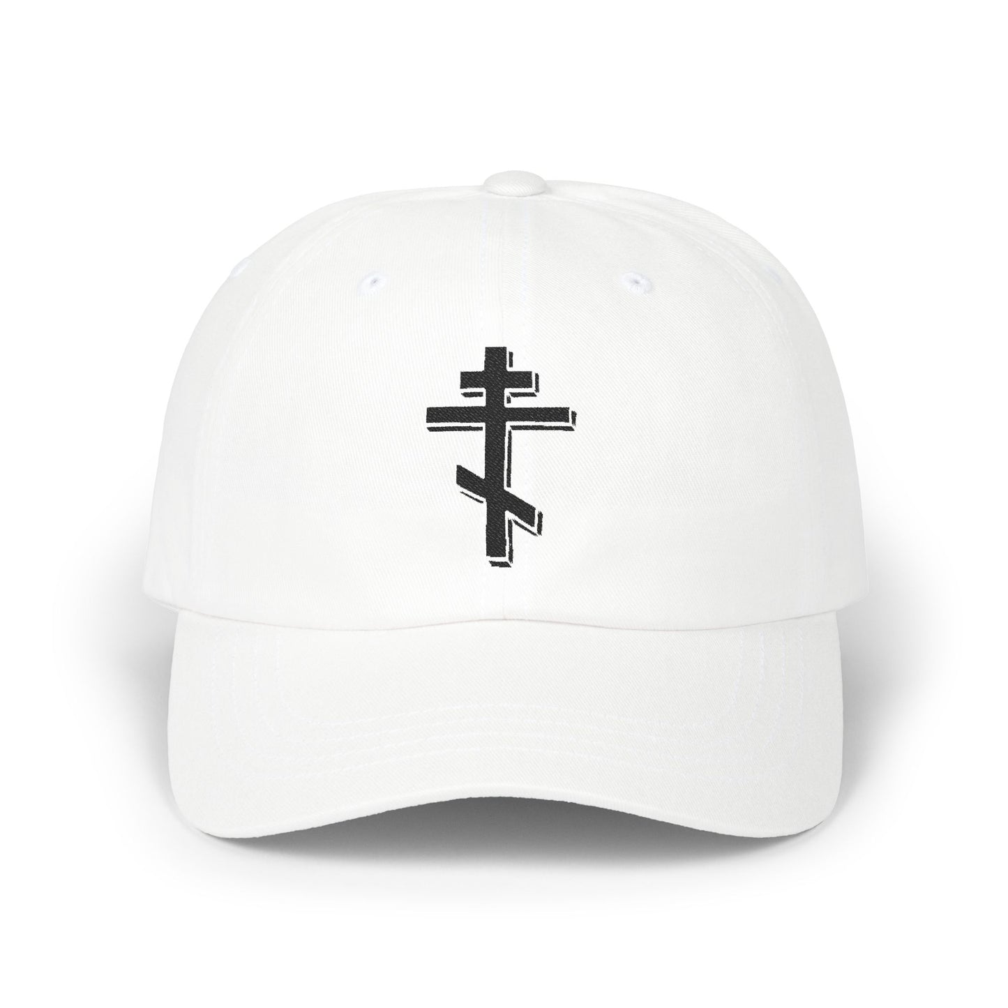 Christian Orthodox Cross Embroidered Cap