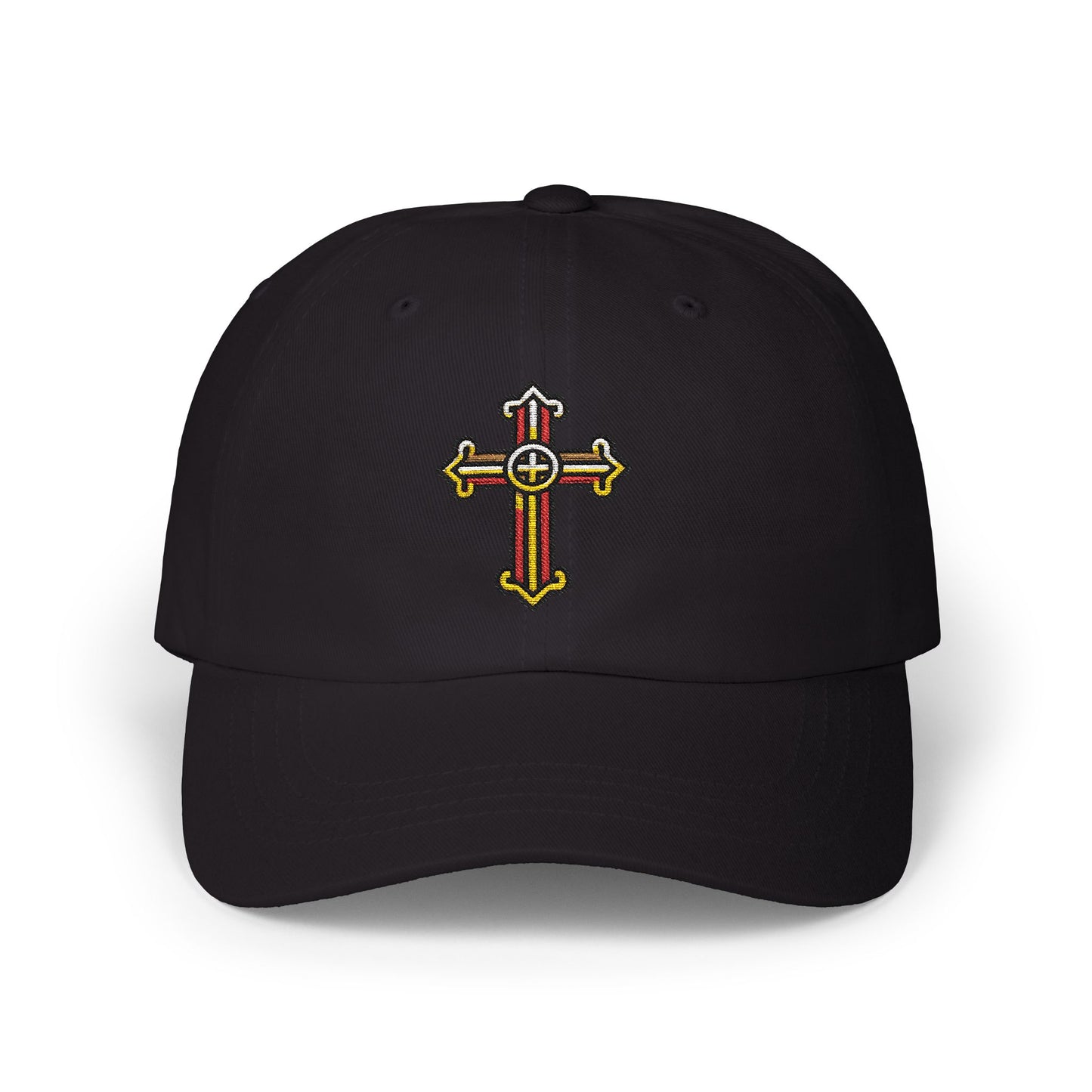 Ethiopian Orthodox Cross Hat | Embroidered Tewahedo Christian Cap