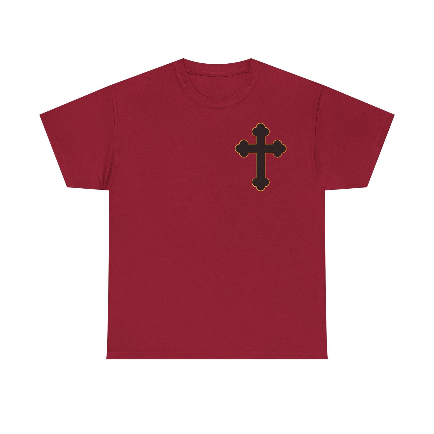 Gold Orthodox Cross T-Shirt
