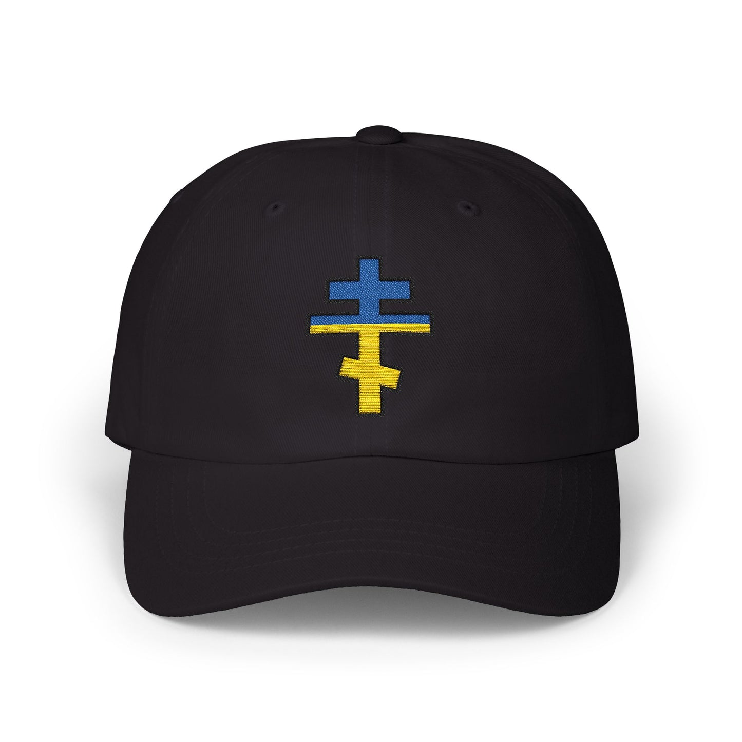 Ukrainian Orthodox Cross Hat – Embroidered Christian Cap