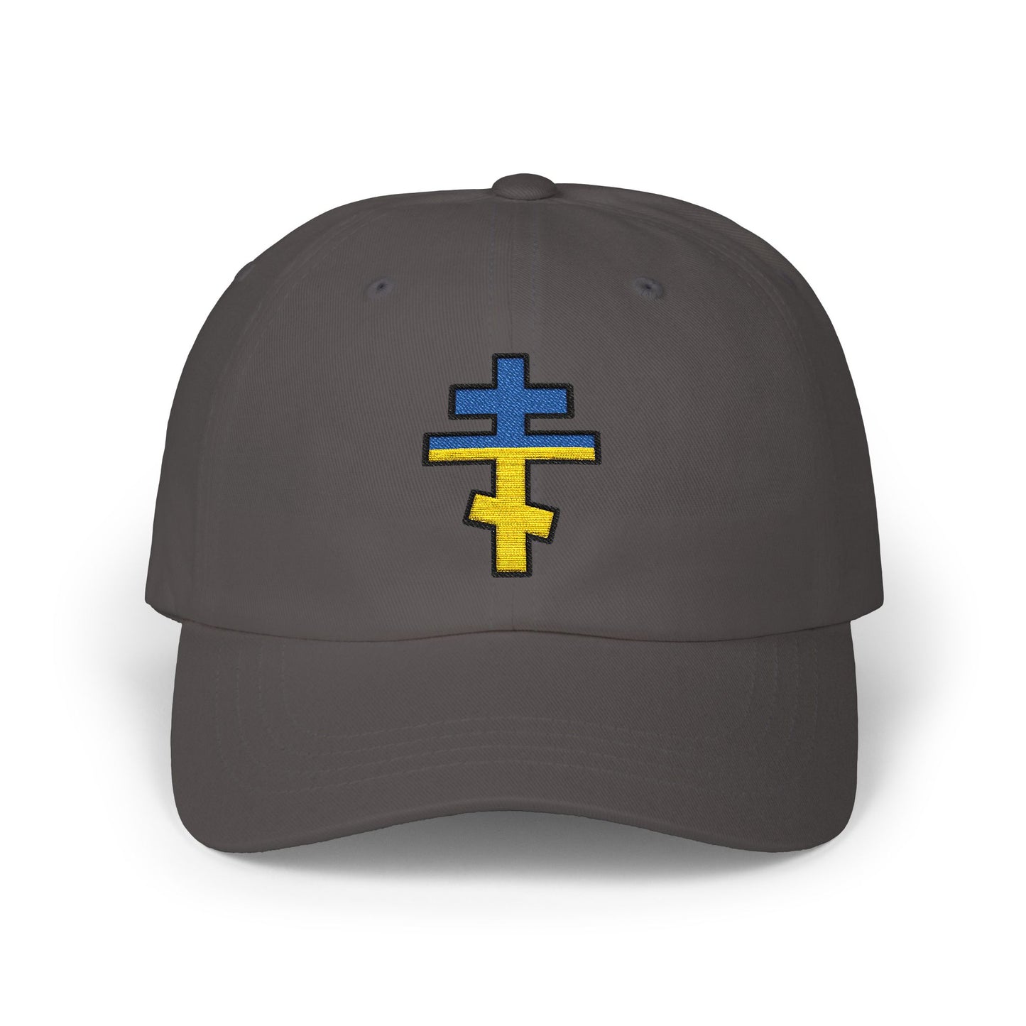 Ukrainian Orthodox Cross Hat – Embroidered Christian Cap