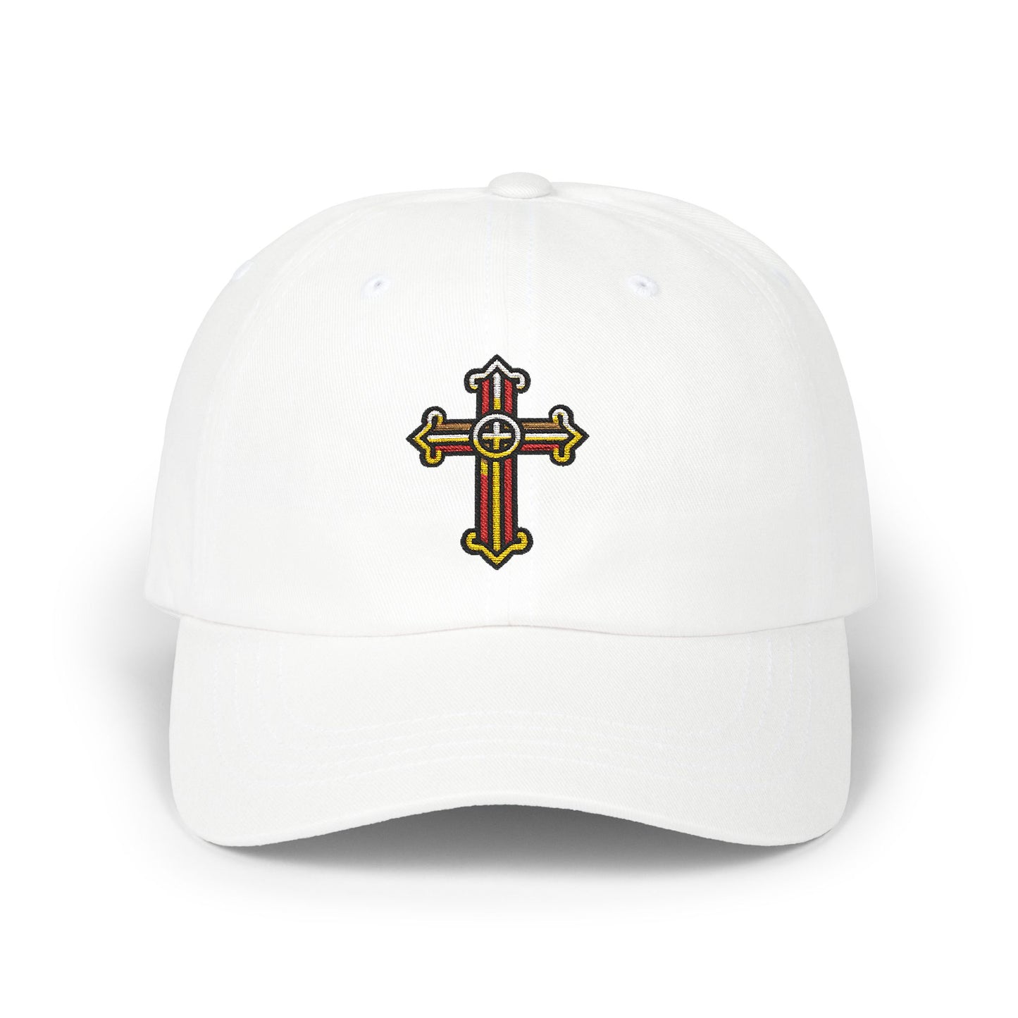 Ethiopian Orthodox Cross Hat | Embroidered Tewahedo Christian Cap