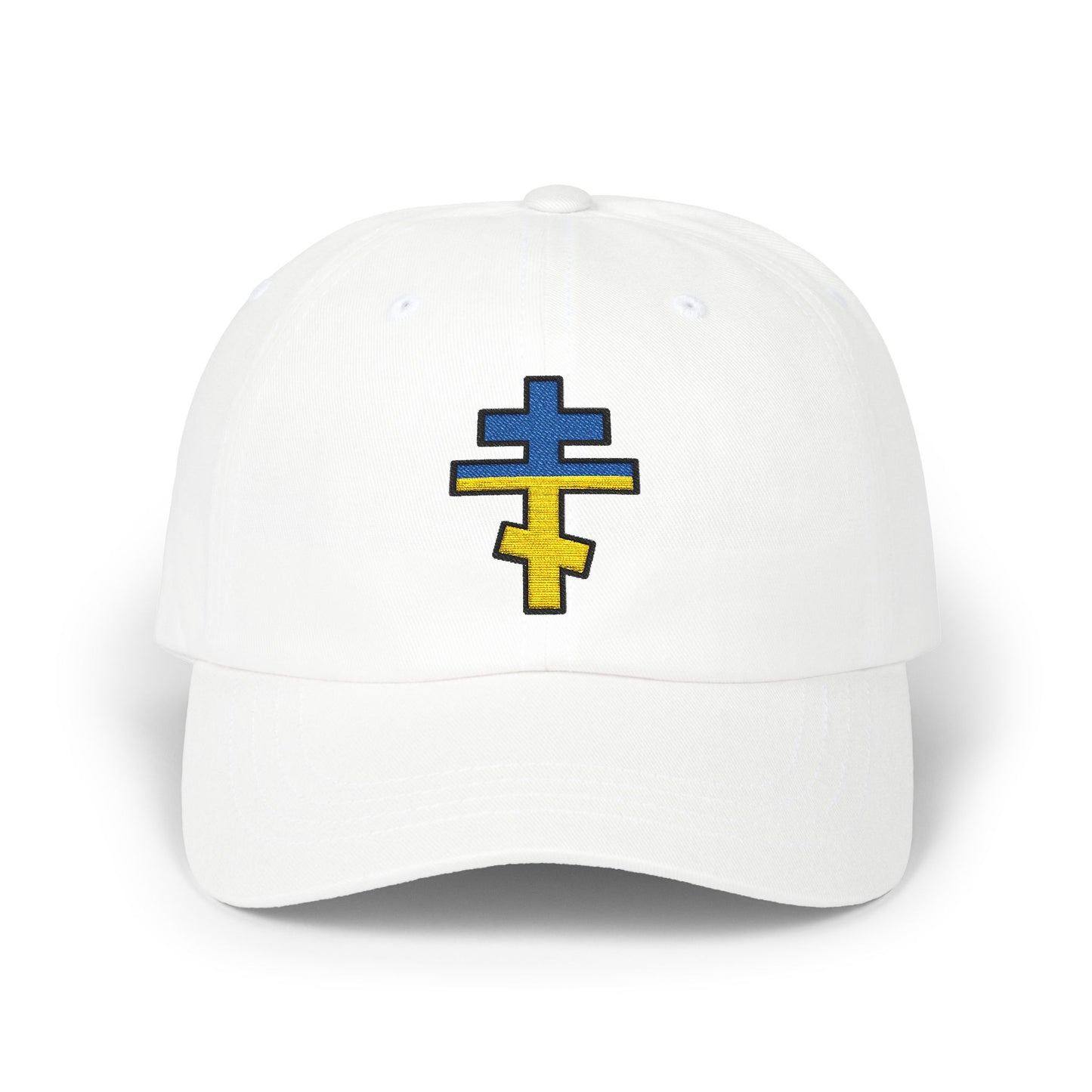 Ukrainian Orthodox Cross Hat – Embroidered Christian Cap