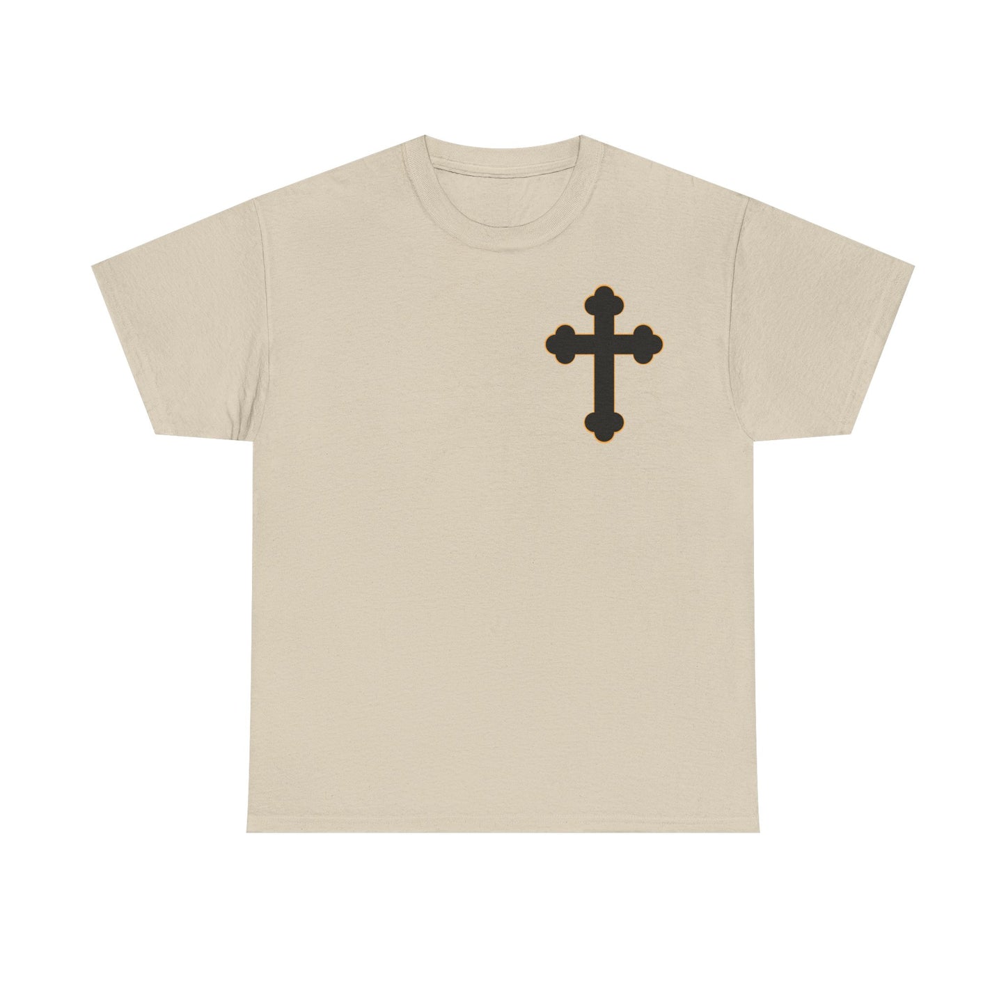 Gold Orthodox Cross T-Shirt