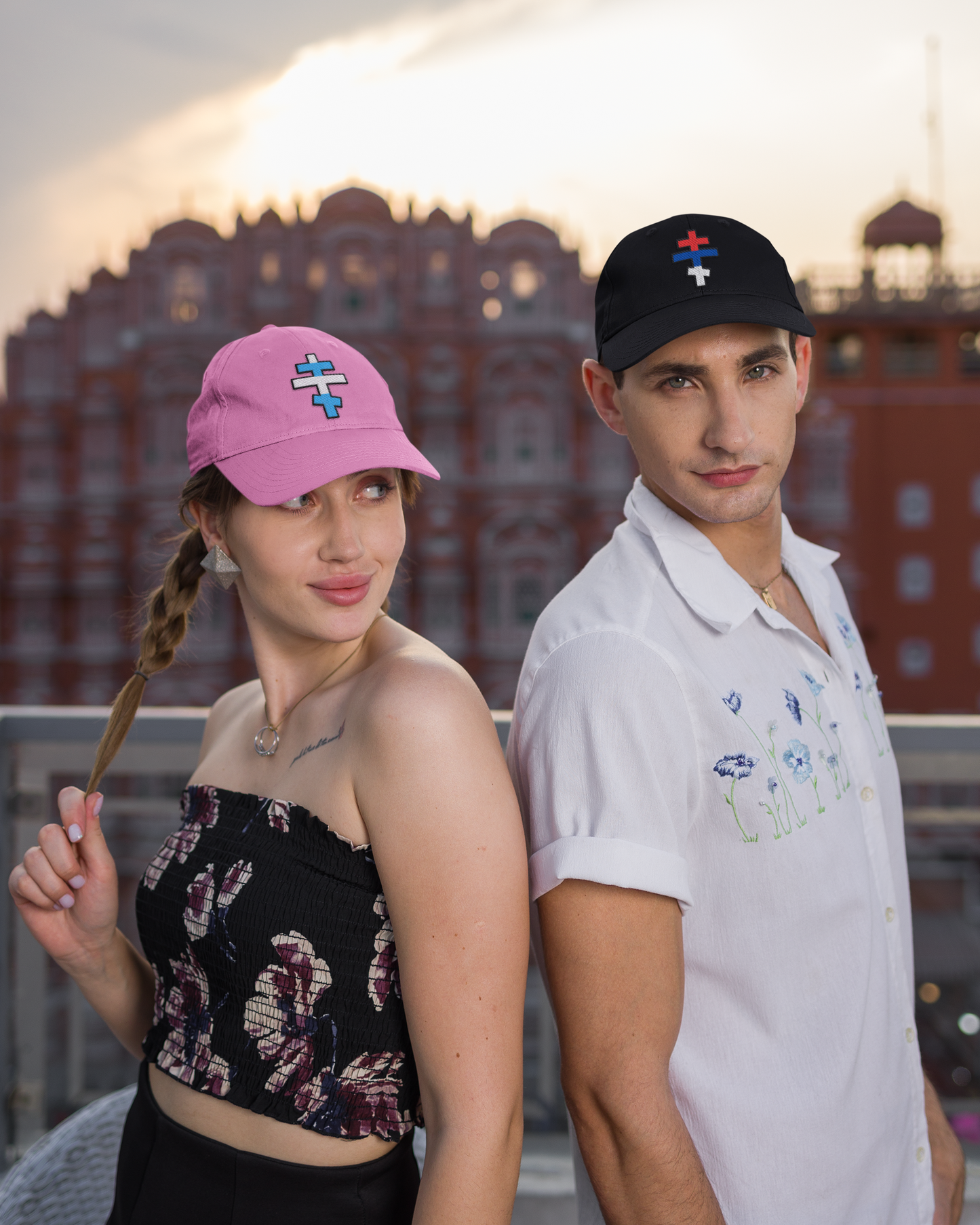 Greek Orthodox Cross Dad Hat | Embroidered Christian Cap