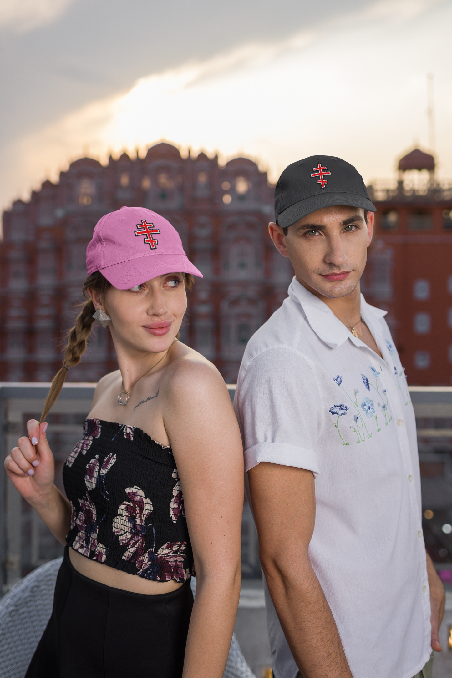 Georgian Orthodox Cross Hat – Embroidered Christian Cap