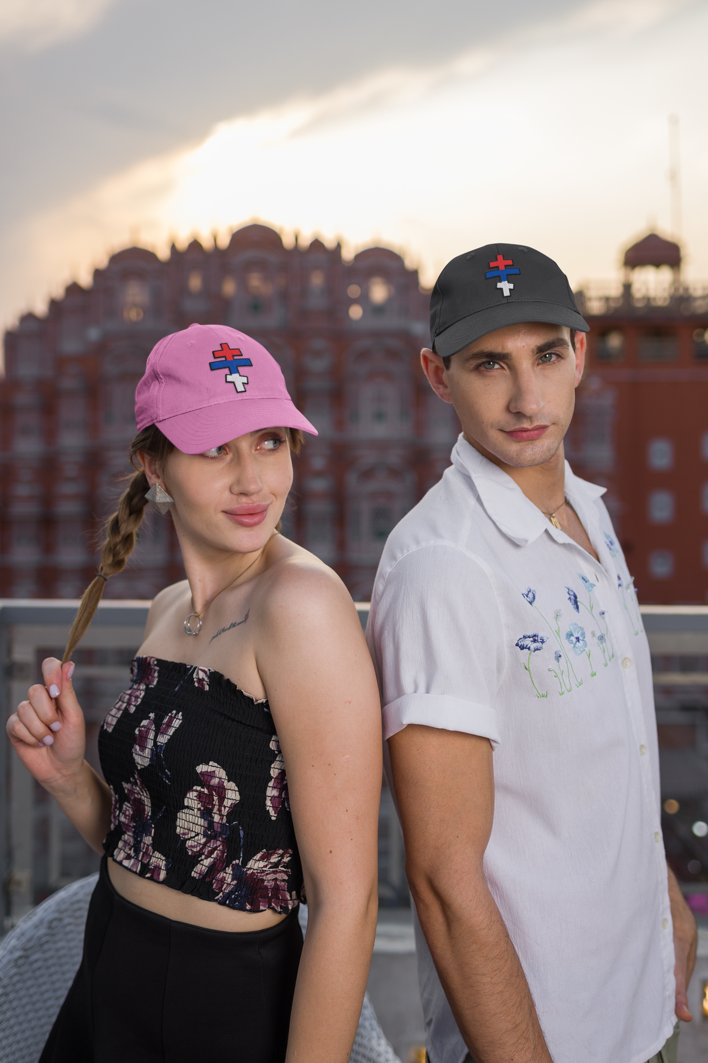 Serbian Orthodox Cross Hat – Embroidered Christian Cap