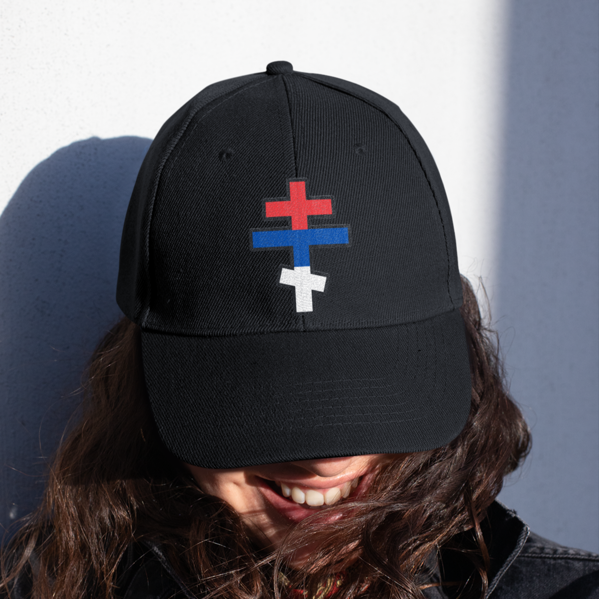 Serbian Orthodox Cross Hat – Embroidered Christian Cap