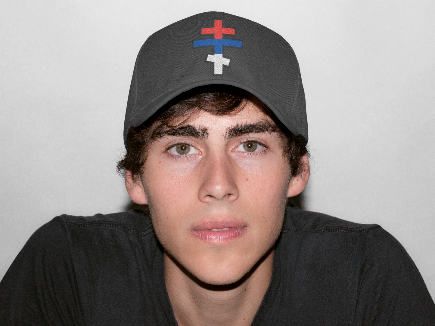 Serbian Orthodox Cross Hat – Embroidered Christian Cap