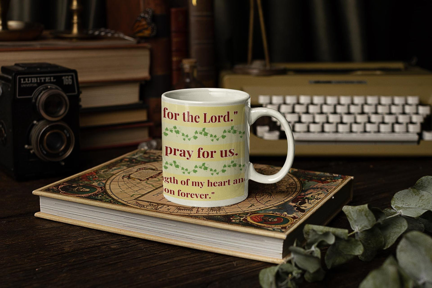 Saint Elijah the Prophet 11oz ceramic mug with a bold Orthodox Christian design. Durable, microwave- and dishwasher-safe, perfect for coffee, tea, or as a meaningful gift for baptisms, name days, or celebrations of faith.