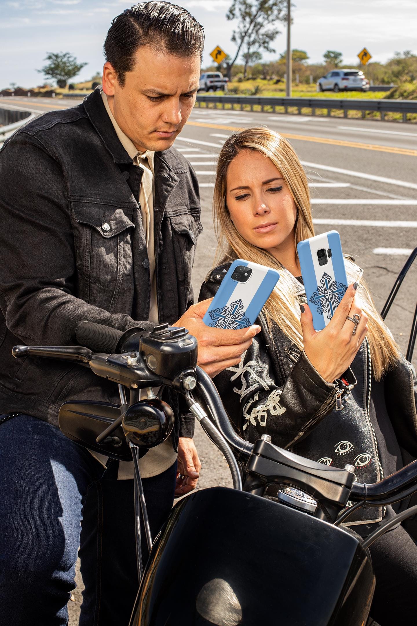Showcase your Greek Orthodox faith with this premium phone case featuring a Greek Orthodox Cross in blue and white. Made with polycarbonate & TPU, it’s durable, shock-absorbent, and wireless charging compatible.