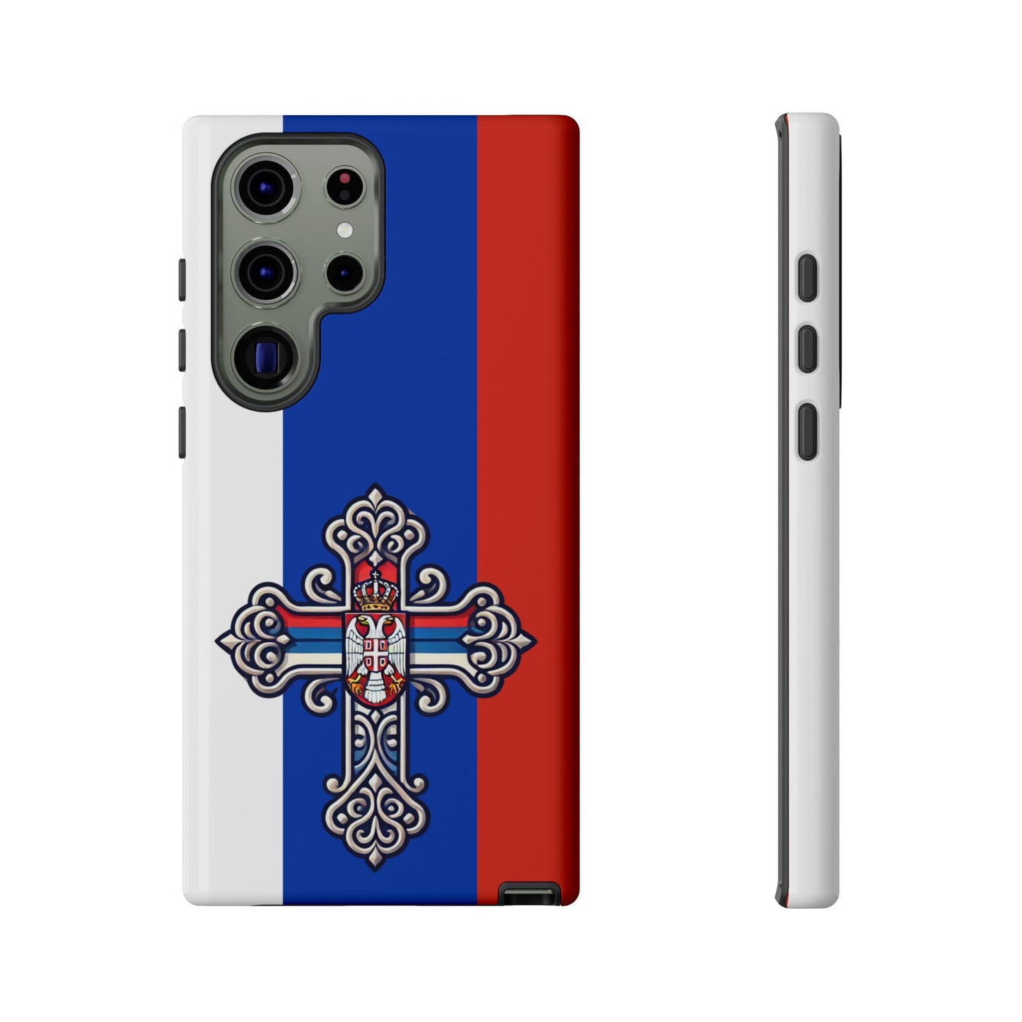 Serbian Orthodox Phone Case – Premium Protective Cover with Serbian Orthodox Cross | Faith-Inspired Christian Design