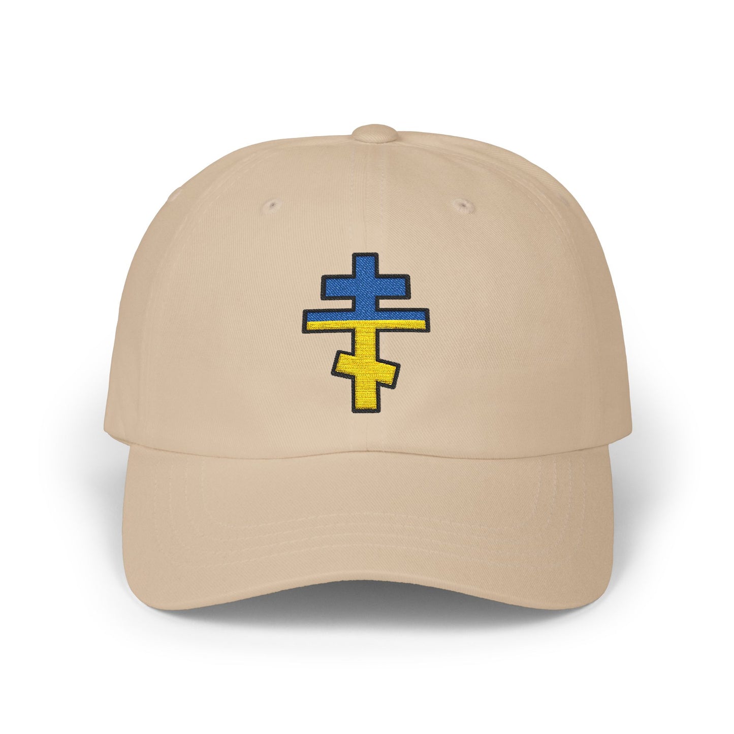 Ukrainian Orthodox Cross Hat – Embroidered Christian Cap