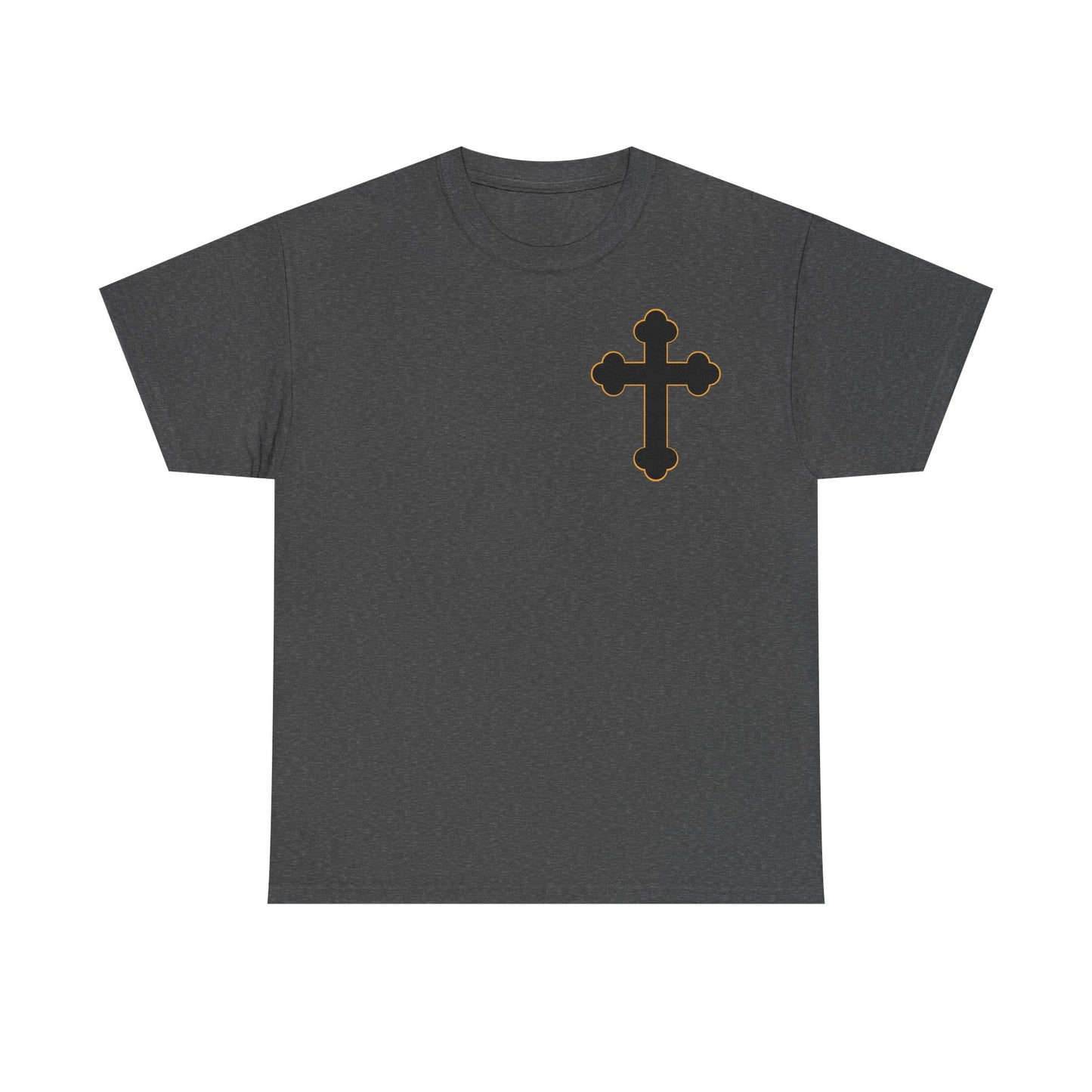 Gold Orthodox Cross T-Shirt