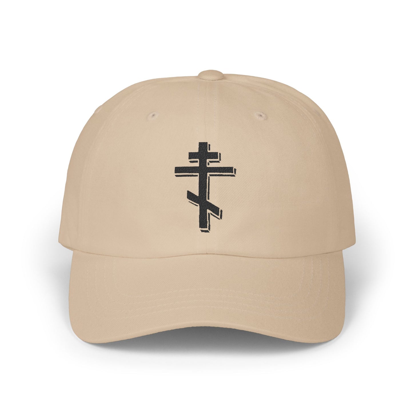 Christian Orthodox Cross Embroidered Cap
