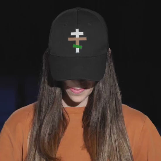Cypriot Orthodox Cross Hat – Embroidered Christian Cap | Faith-Inspired Cyprus Heritage Gift